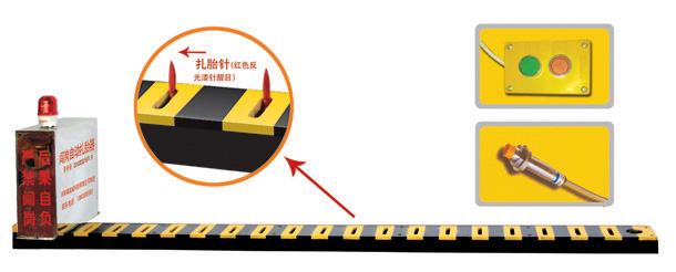 眉山东坡区V3嵌入式闯岗自动扎胎器/阻车器